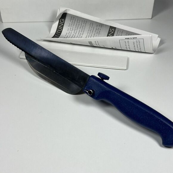 The Magic Knife Made In Germany Adjustable Thickness Serrated Kitchen Slicer 7" - Picture 5 of 5